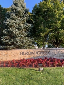 Heron Creek Entry Monument In Sycamore 